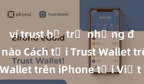 ví trust hỗ trợ những đồng coin nào Cách tải Trust Wallet trên iPhone tại Việt Nam